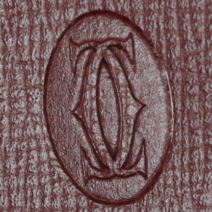 Cartier Leather Must de Six Key Holder Burgundy 6 of 9