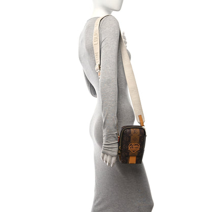 Louis Vuitton X NIGO Reverse Monogram Flat Double Phone Pouch 2 of 11