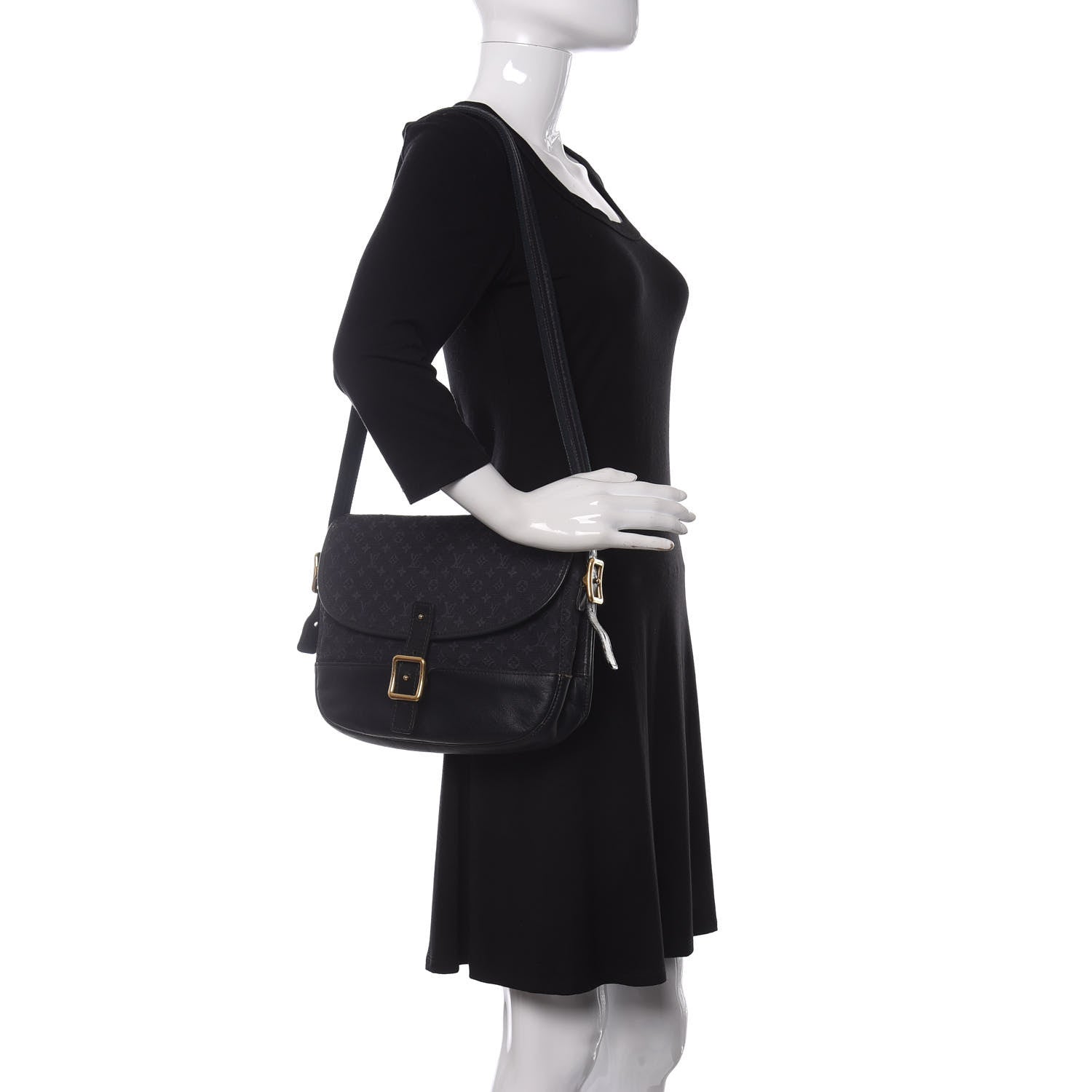 Louis Vuitton Mini Monogram Berangere Navy 2 of 8