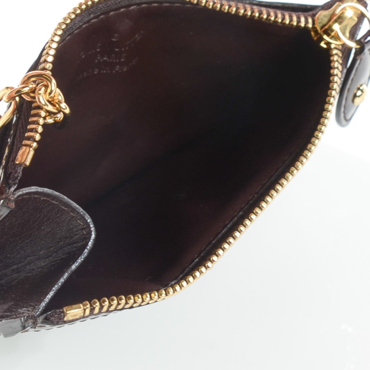 Vernis Key Pouch Amarante