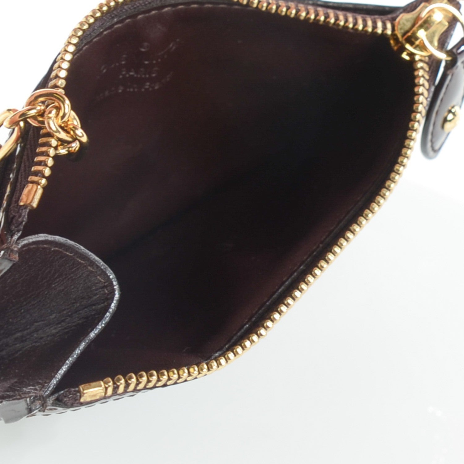 Louis Vuitton Vernis Key Pouch Amarante 5 of 7