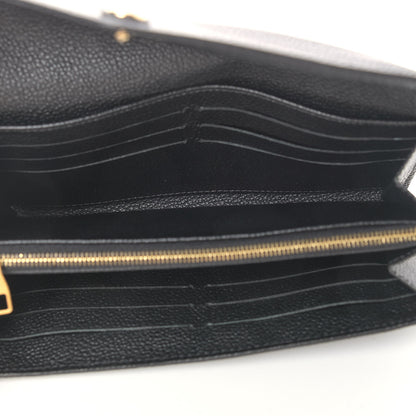 Louis Vuitton Empreinte Sarah Wallet NM Black 5 of 8