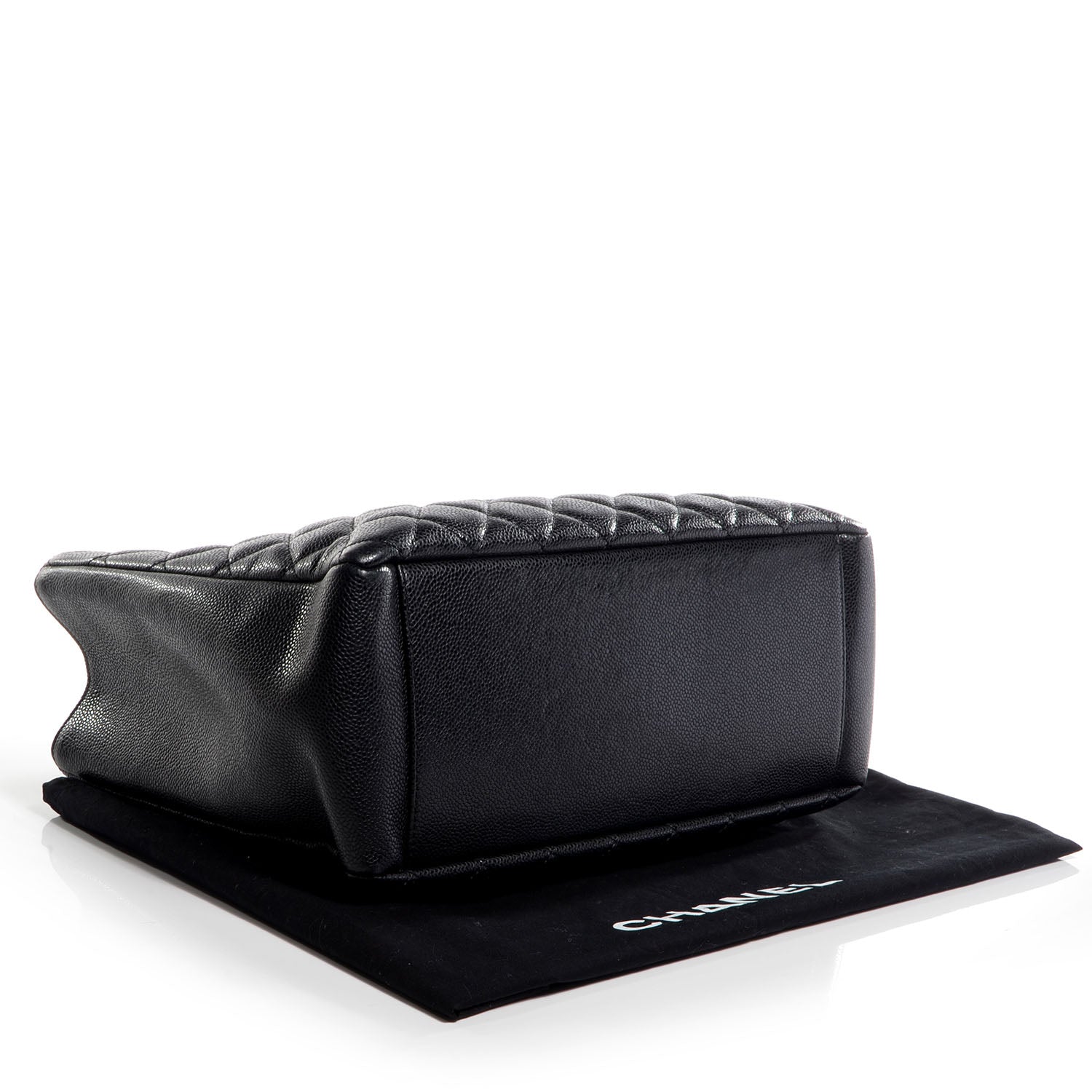 Chanel Caviar Grand Shopping Tote GST Black 4 of 7