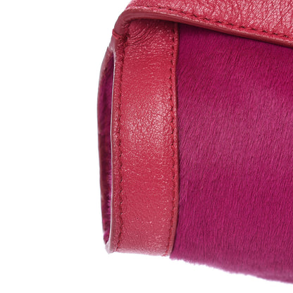 Alexander McQueen Calfskin De Manta Clutch Fuchsia 10 of 15