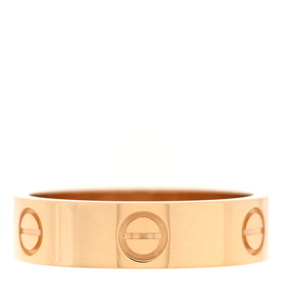 Cartier 18K Yellow Gold 5.5mm LOVE Ring 59 8.75 1 of 5