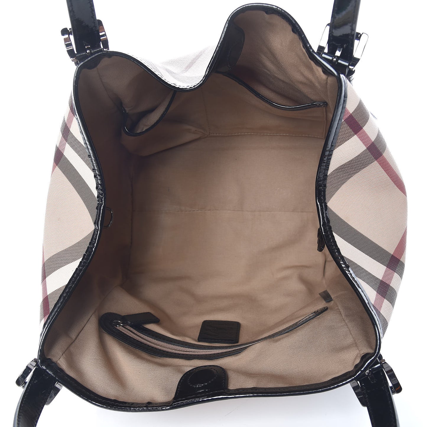 Supernova Check Tote Black