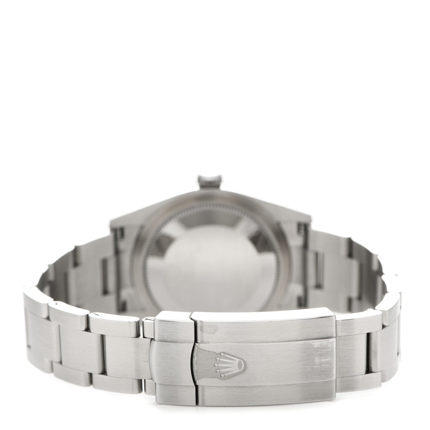 Stainless Steel 34mm Oyster Perpetual Watch Silver 124200