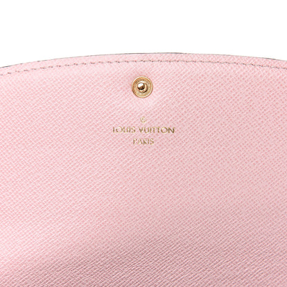 Louis Vuitton Monogram Emilie Wallet Rose Ballerine 5 of 10