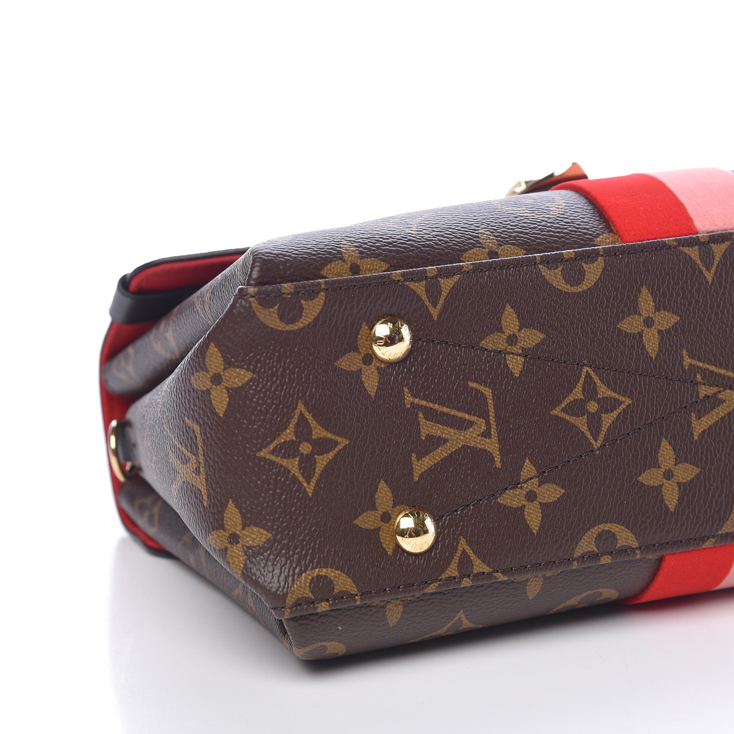 Louis Vuitton Monogram Georges BB Coquelicot Peach 5 of 9