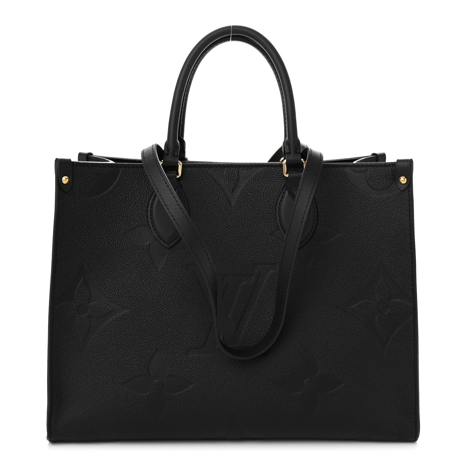 Louis Vuitton Empreinte Monogram Giant OnTheGo MM Black 1 of 10