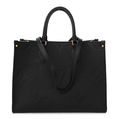 Louis Vuitton Empreinte Monogram Giant OnTheGo MM Black 1 of 10