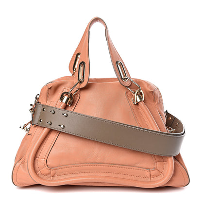 Chloe Calfskin Medium Military Paraty Peach Pink 1 of 20