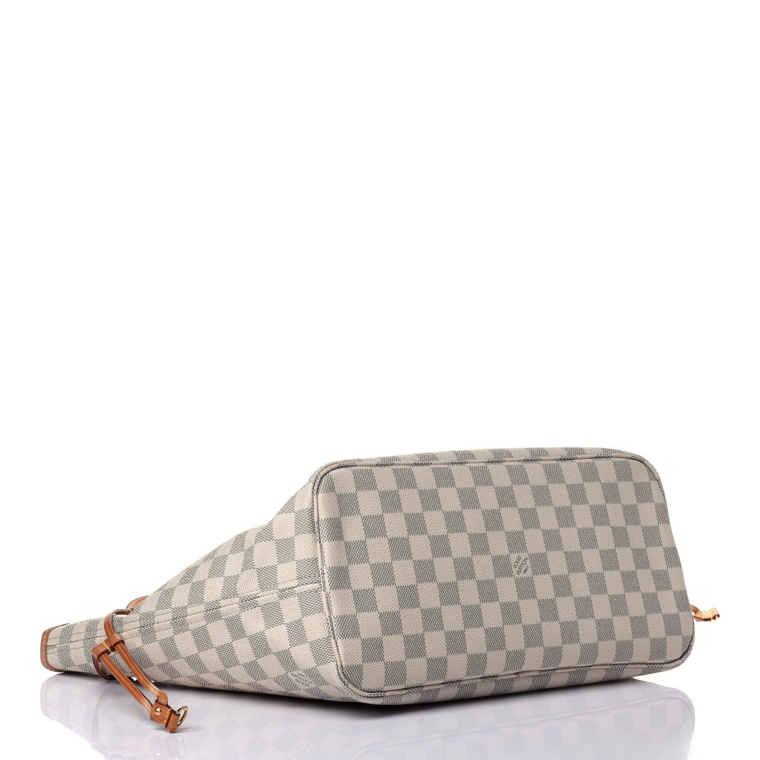 Louis Vuitton Damier Azur Neo Neverfull MM Rose Ballerine 3 of 12