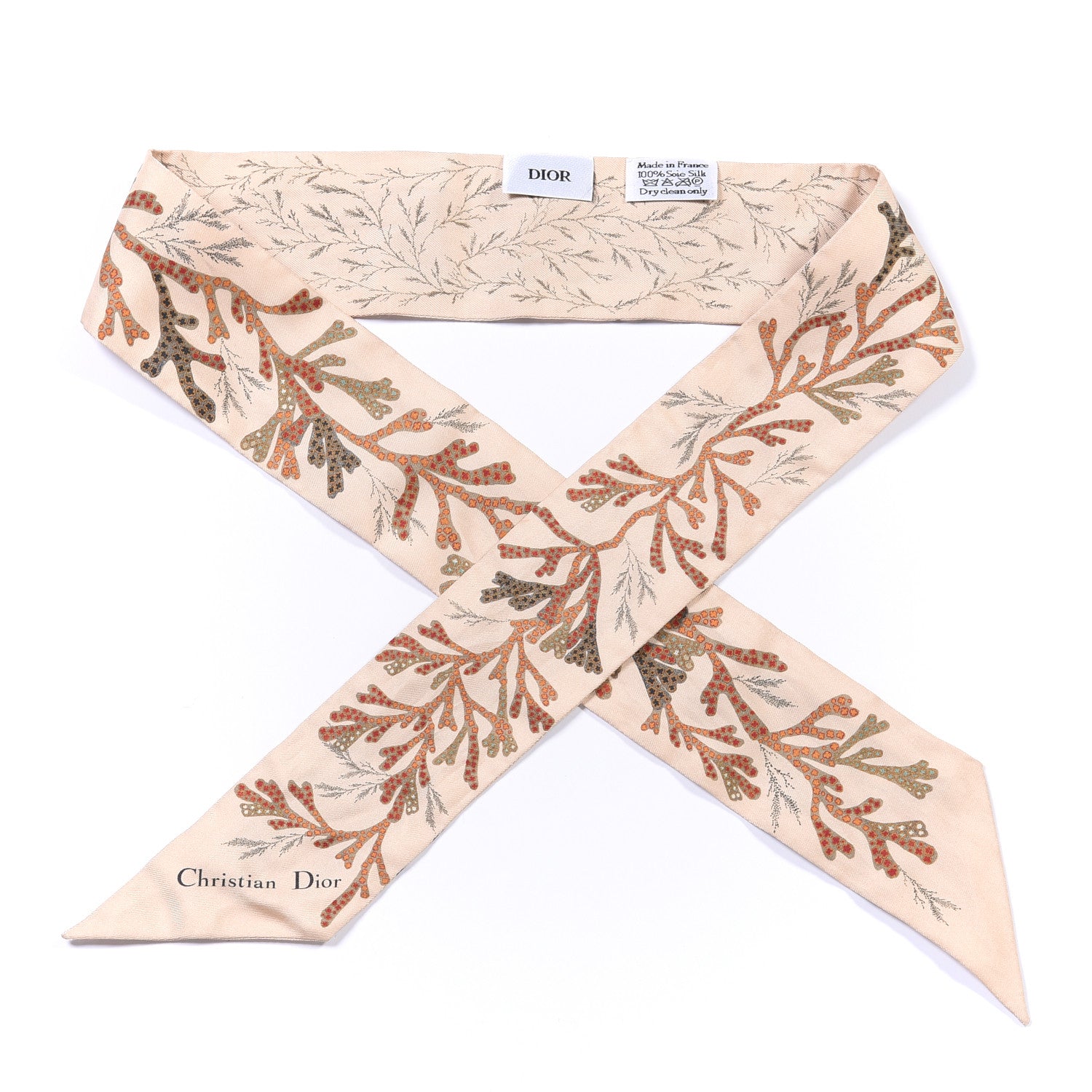 Christian Dior Silk Mitzah Scarf Multicolor 1 of 3