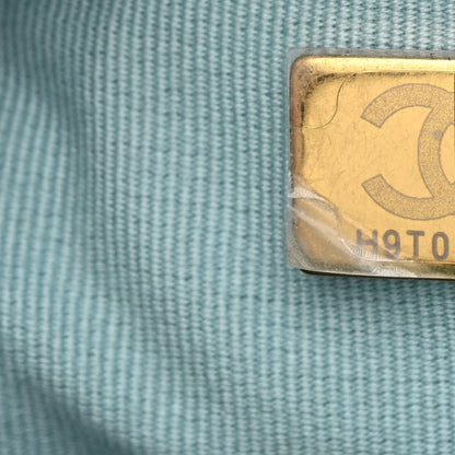 Chanel Iridescent Caviar Quilted Mini My Perfect Camera Case Light Blue 7 of 10
