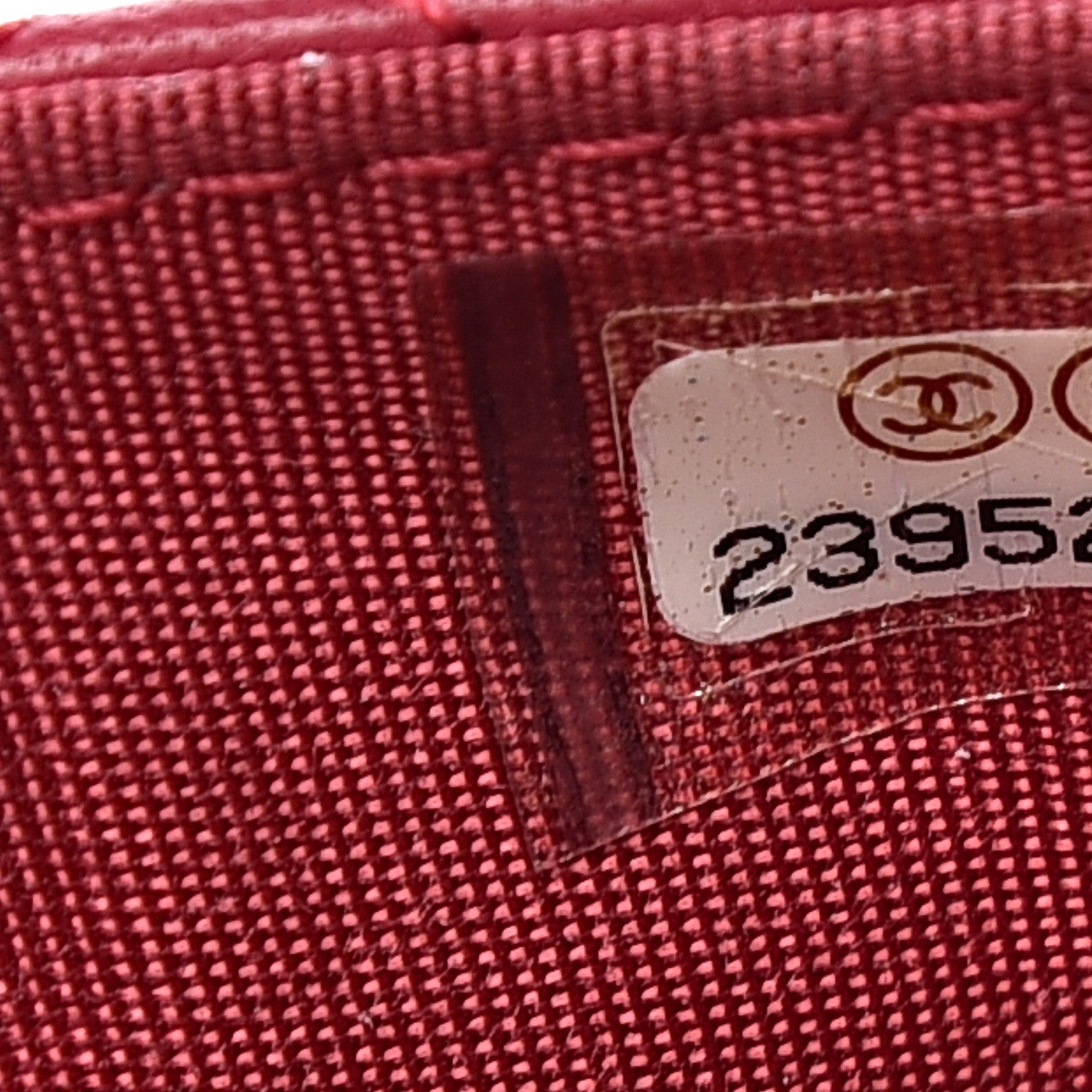 Chanel Lambskin Quilted Trendy CC Wallet On Chain WOC Dark Pink 8 of 13