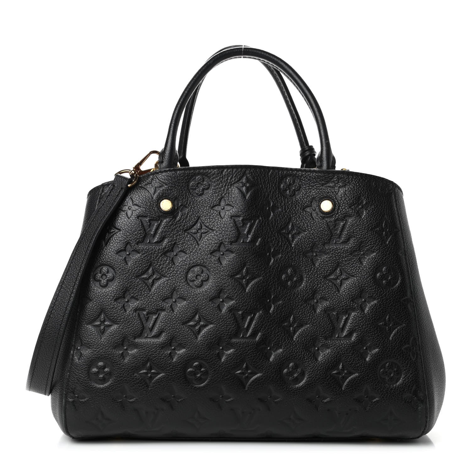 Louis Vuitton Empreinte Montaigne MM Black 1 of 4