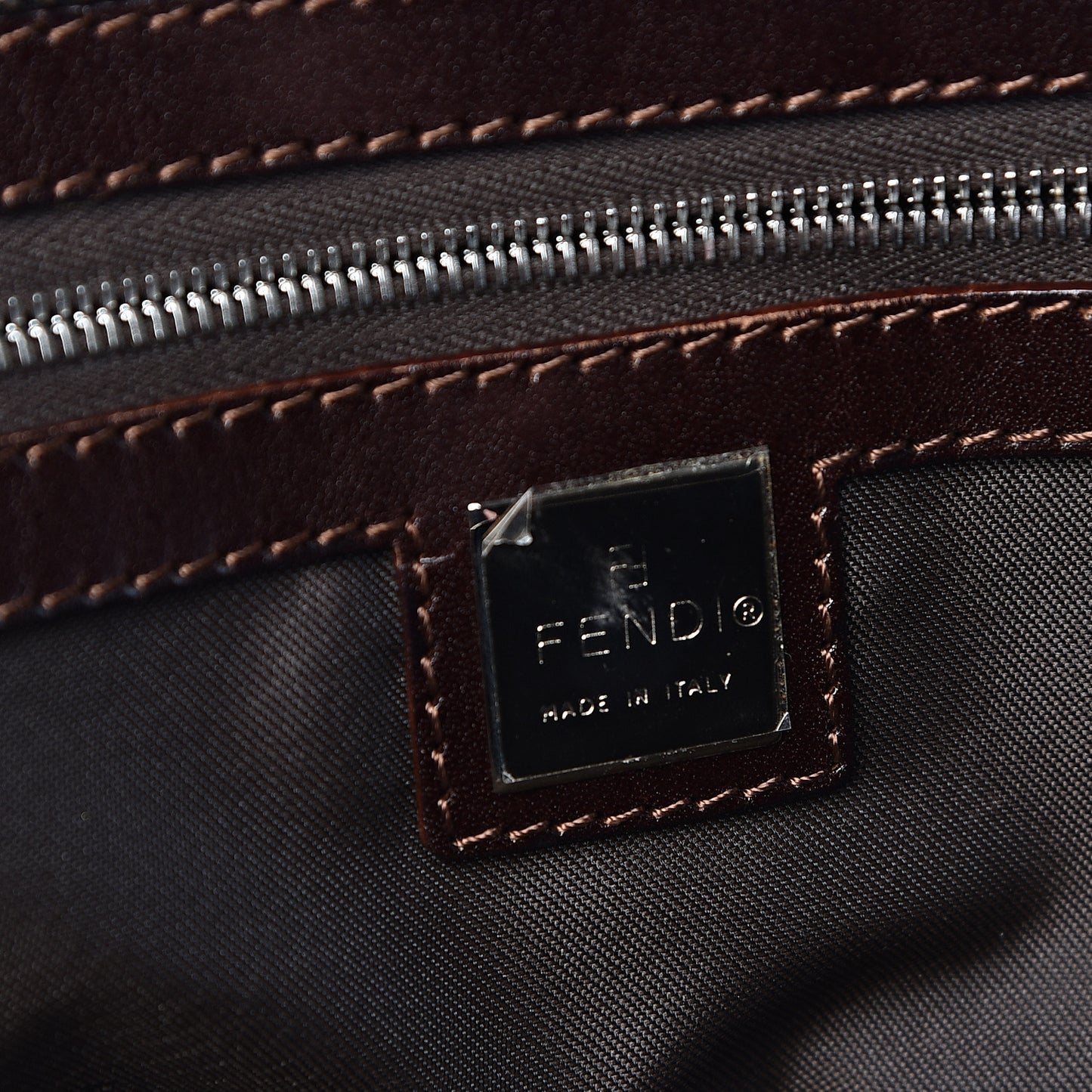 Zucca Pocket Shoulder Bag Tobacco