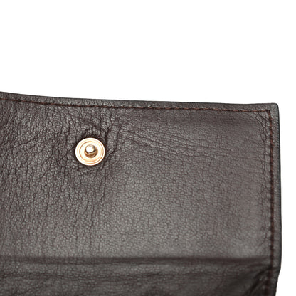 Bottega Veneta Nappa Intrecciato Card Holder Ebano 8 of 9