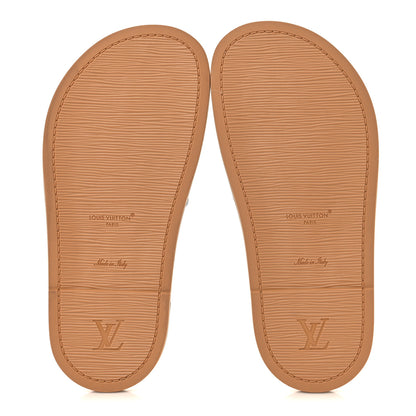 Louis Vuitton Monogram Denim LV Bliss Womens Comfort Mules 36 Turquoise 6 of 9