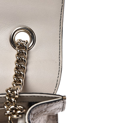 Gucci Guccissima Signature Medium Emily Chain Shoulder Bag Mystic White 13 of 17