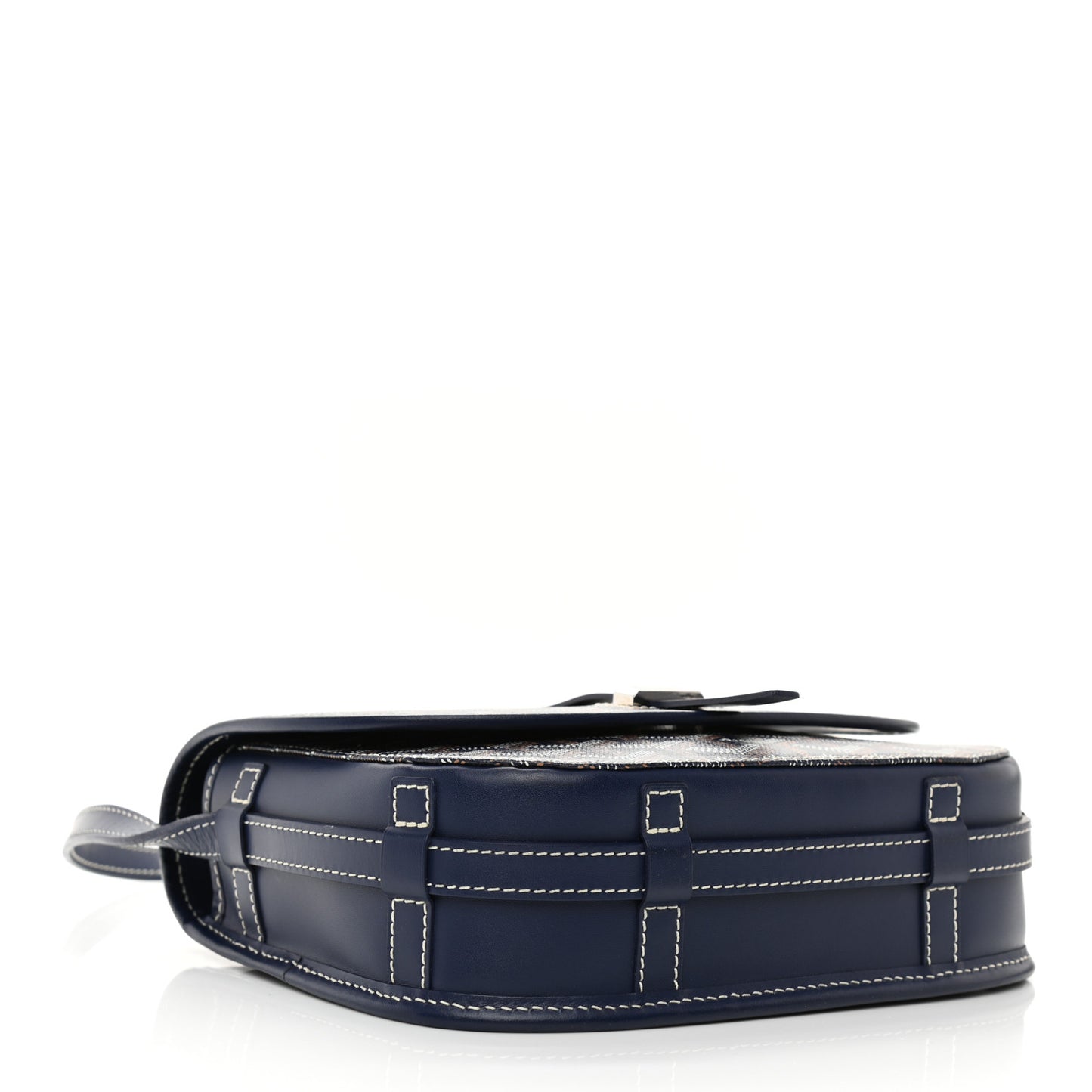 Goyardine Belvedere II PM Messenger Bag Navy