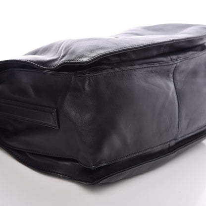 Loewe Calfskin Flamenco Shoulder Bag Black 7 of 10