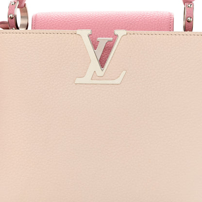 Louis Vuitton Taurillon Capucines PM Petale Pink 7 of 13