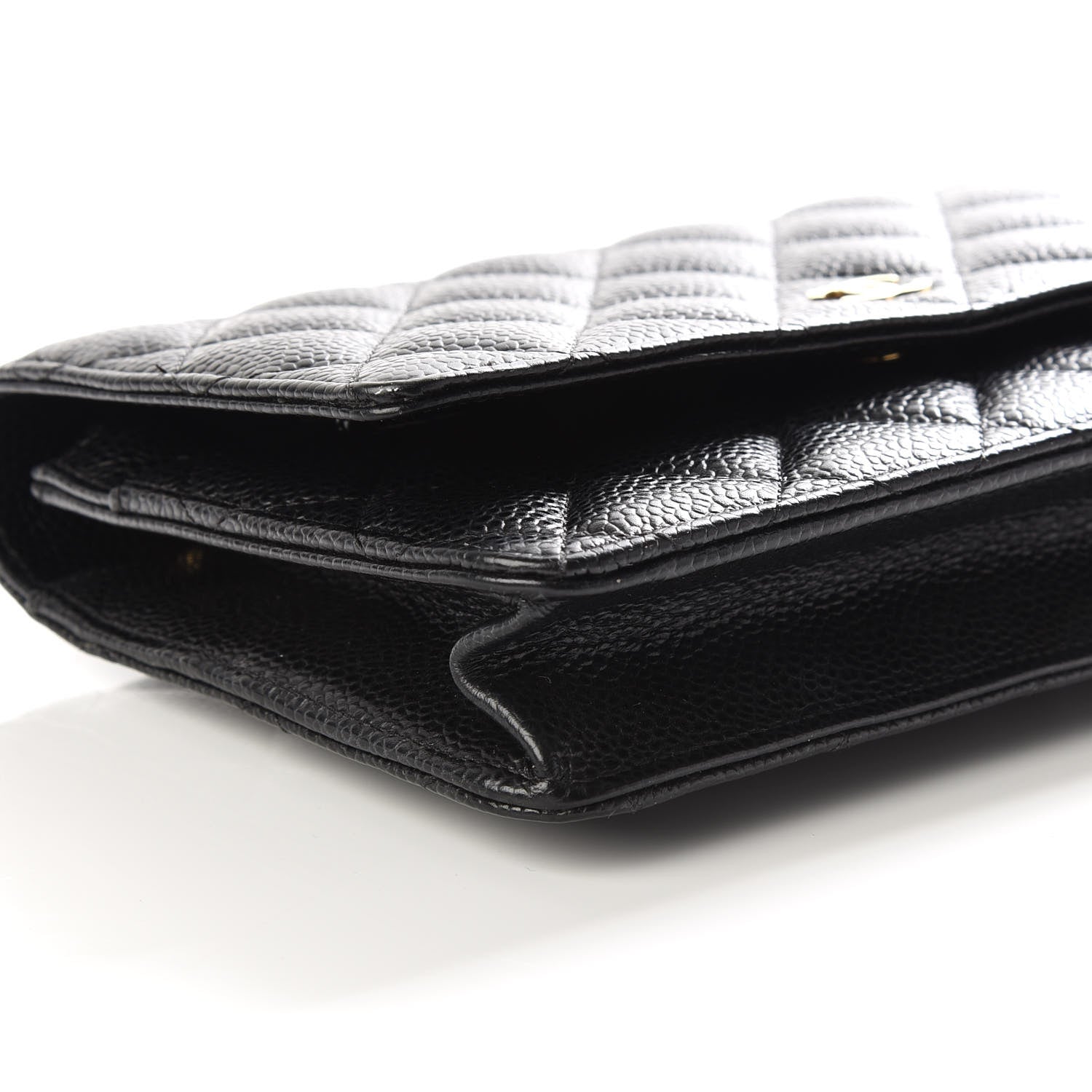 Chanel Caviar Quilted Wallet On Chain WOC Black 5 of 9