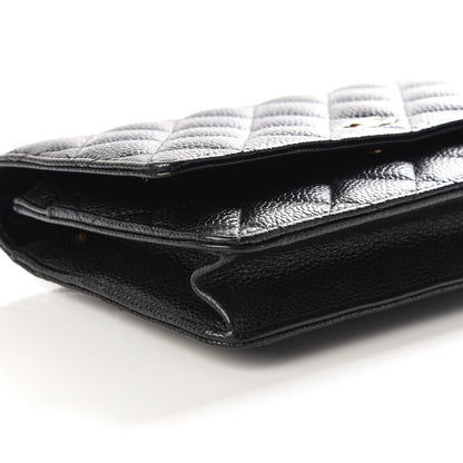 Chanel Caviar Quilted Wallet On Chain WOC Black 5 of 9