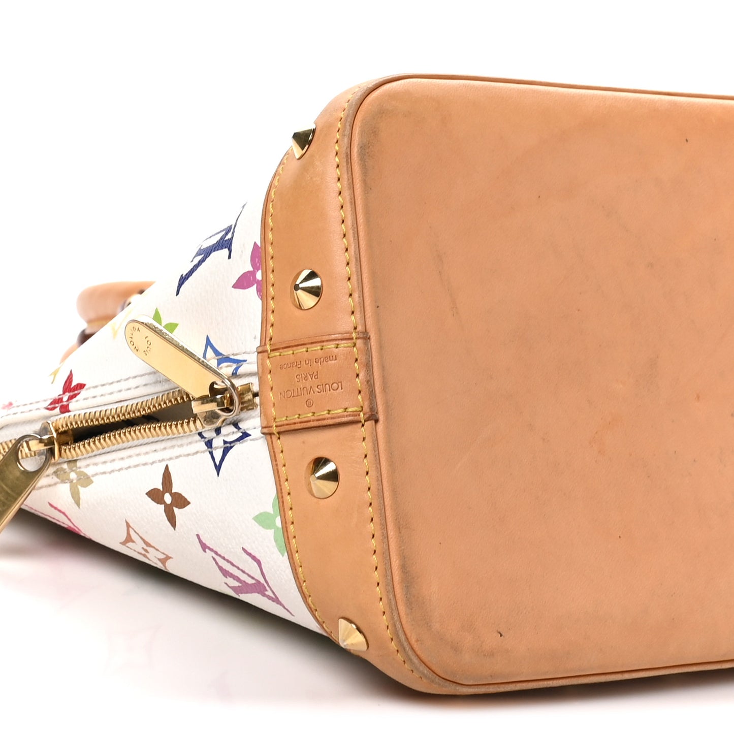 Monogram Multicolor Alma PM White