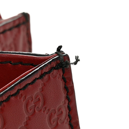 Gucci Soft Microguccissima Mini Emily Chain Shoulder Bag Rosso 12 of 13