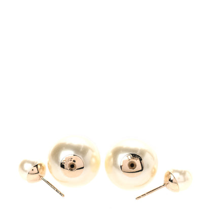 Christian Dior Pearl Mise En Dior Tribal Earrings 3 of 3