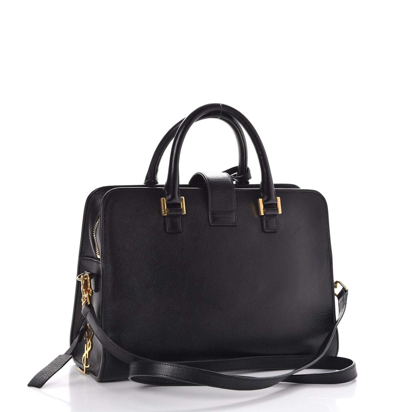 Smooth Calfskin Small Cabas Monogram Black