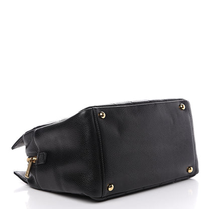 Chanel Caviar Quilted Petit Timeless Tote PTT Black 3 of 10