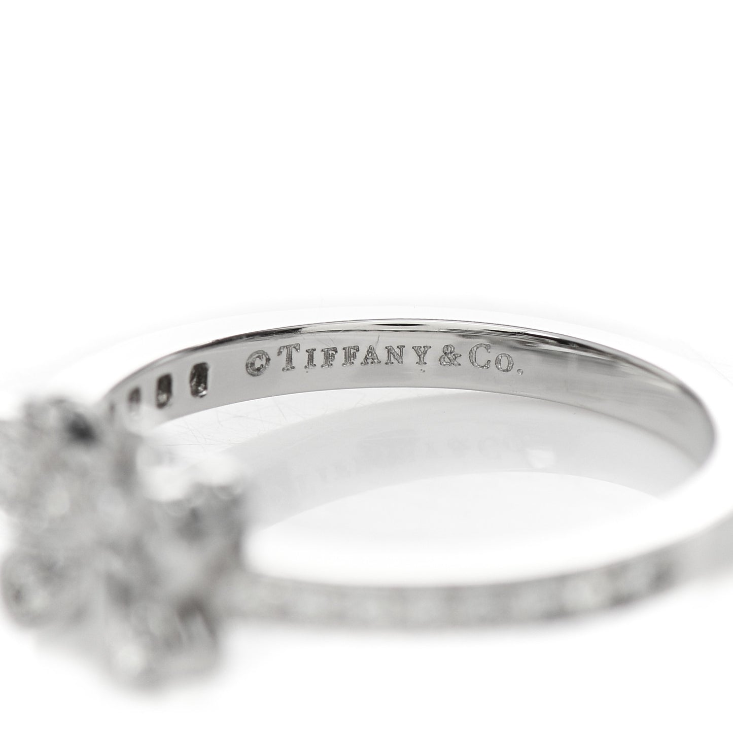 Platinum Diamond Enchant Butterfly Ring 49 5