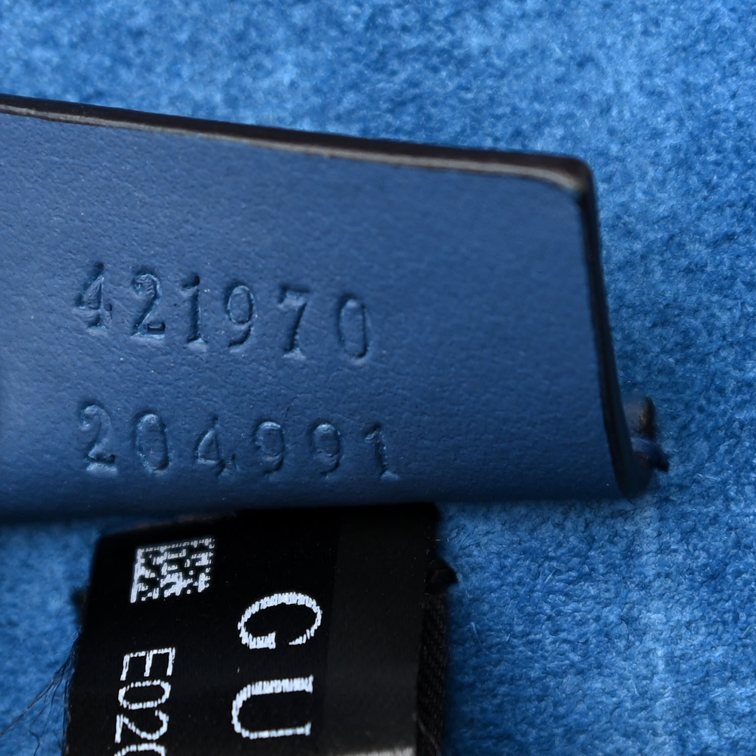 Gucci GG Supreme Monogram Blooms Mini Dionysus Shoulder Bag Beige Navy Vintage Blue 7 of 13