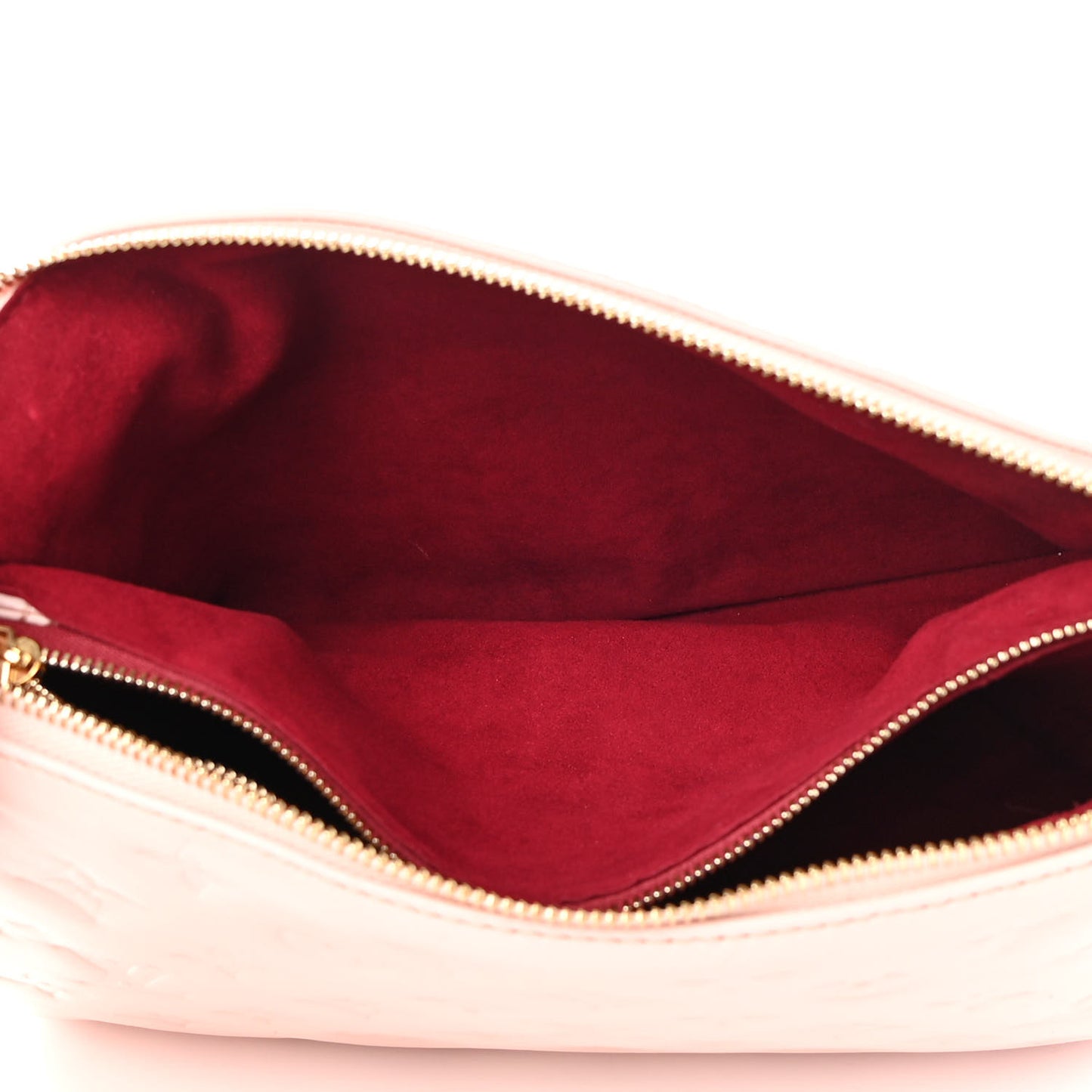 Lambskin Embossed Monogram Coussin PM Rose