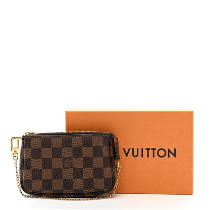 Louis Vuitton Damier Ebene Mini Pochette Accessories 8 of 8
