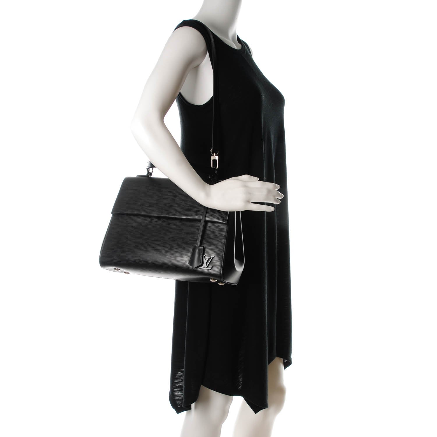 Louis Vuitton Epi Cluny MM Black 2 of 7