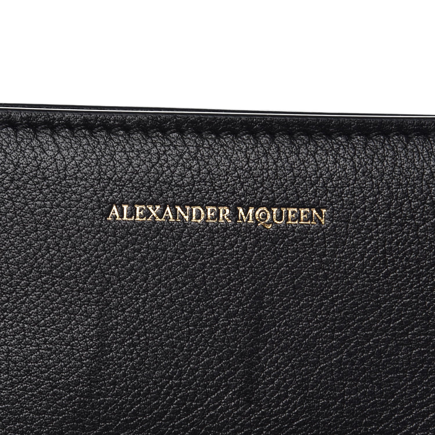 Alexander McQueen Grained Calfskin Twin Skull Crossbody Black 6 of 11