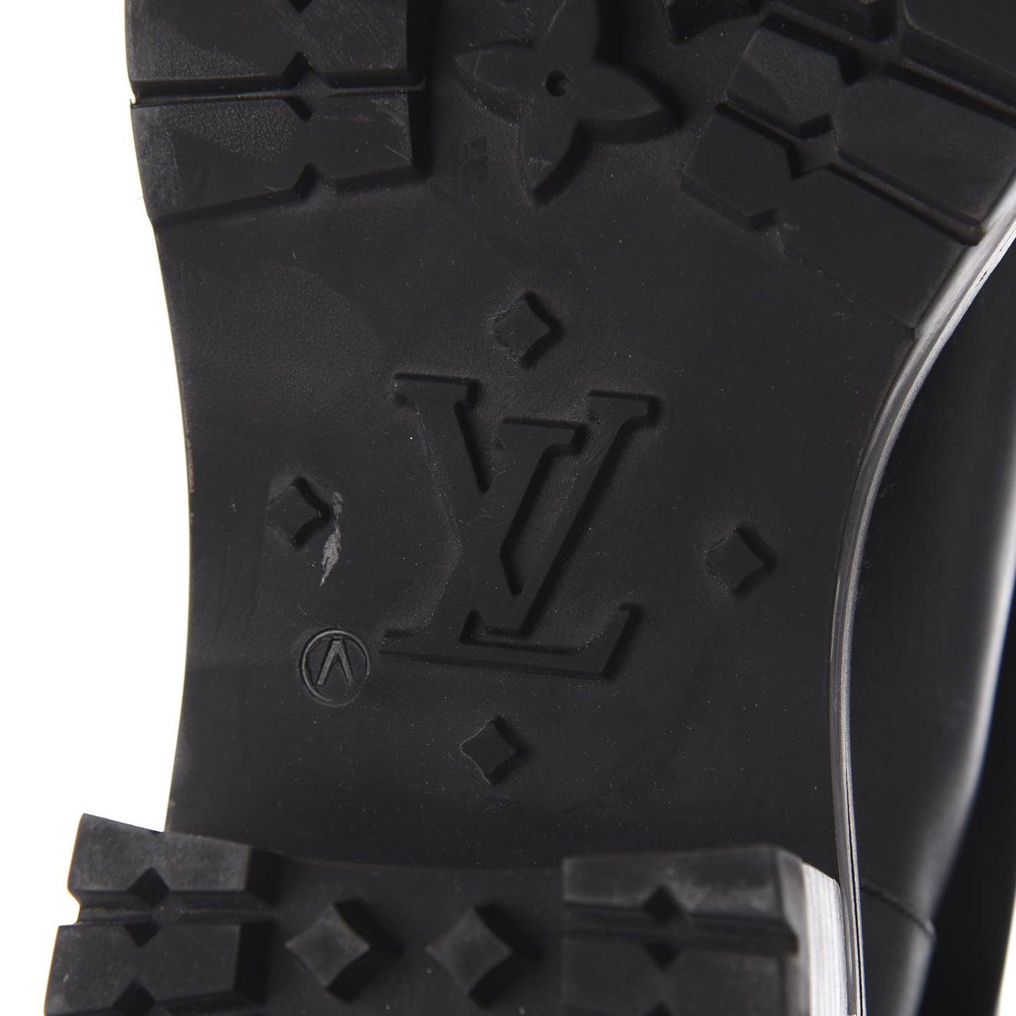 Calfskin Monogram Road Trip Flat Boots 38 Black