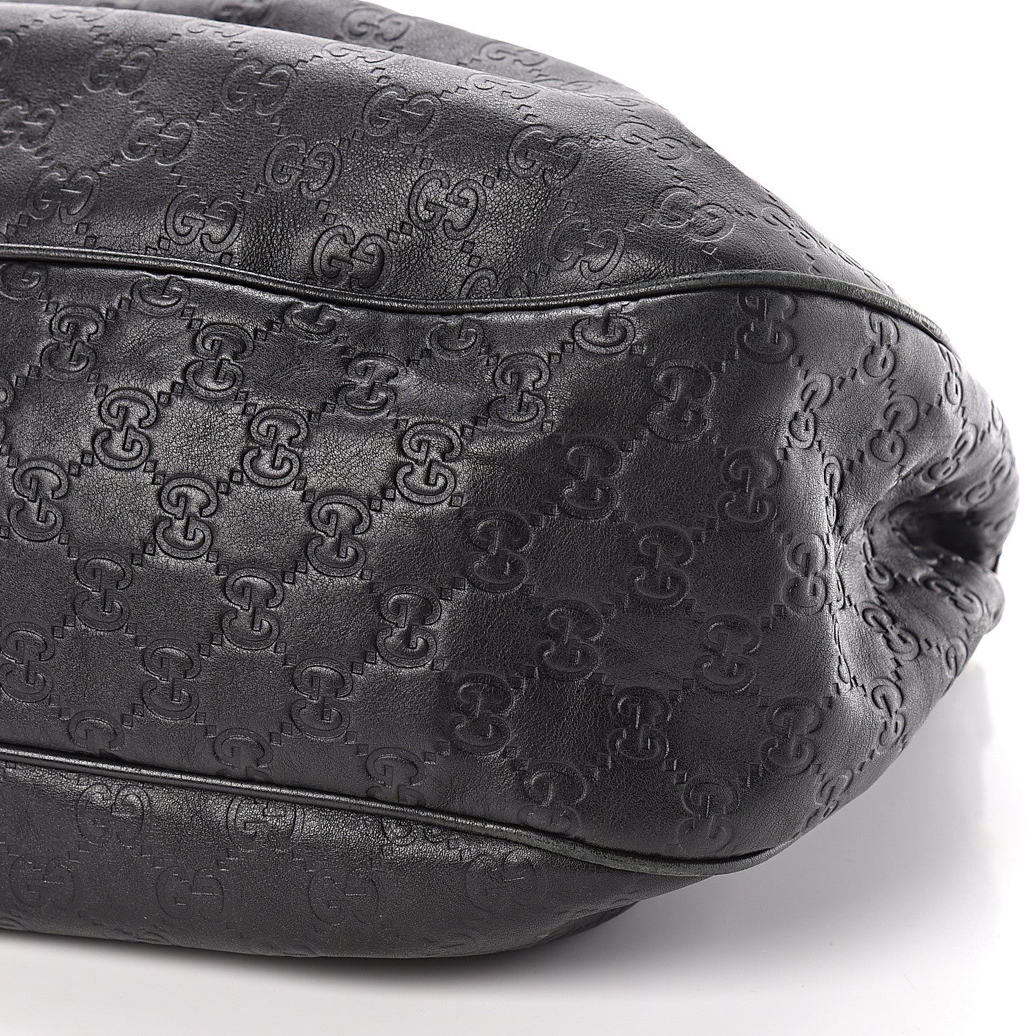 Gucci Guccissima Medium Sukey Hobo Black 11 of 12