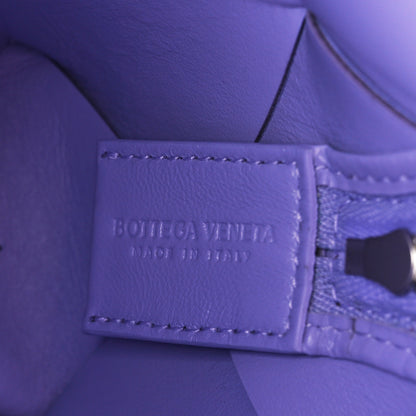 Bottega Veneta Lambskin Maxi Intreccio Small Cassette Camera Bag Wisteria 5 of 8