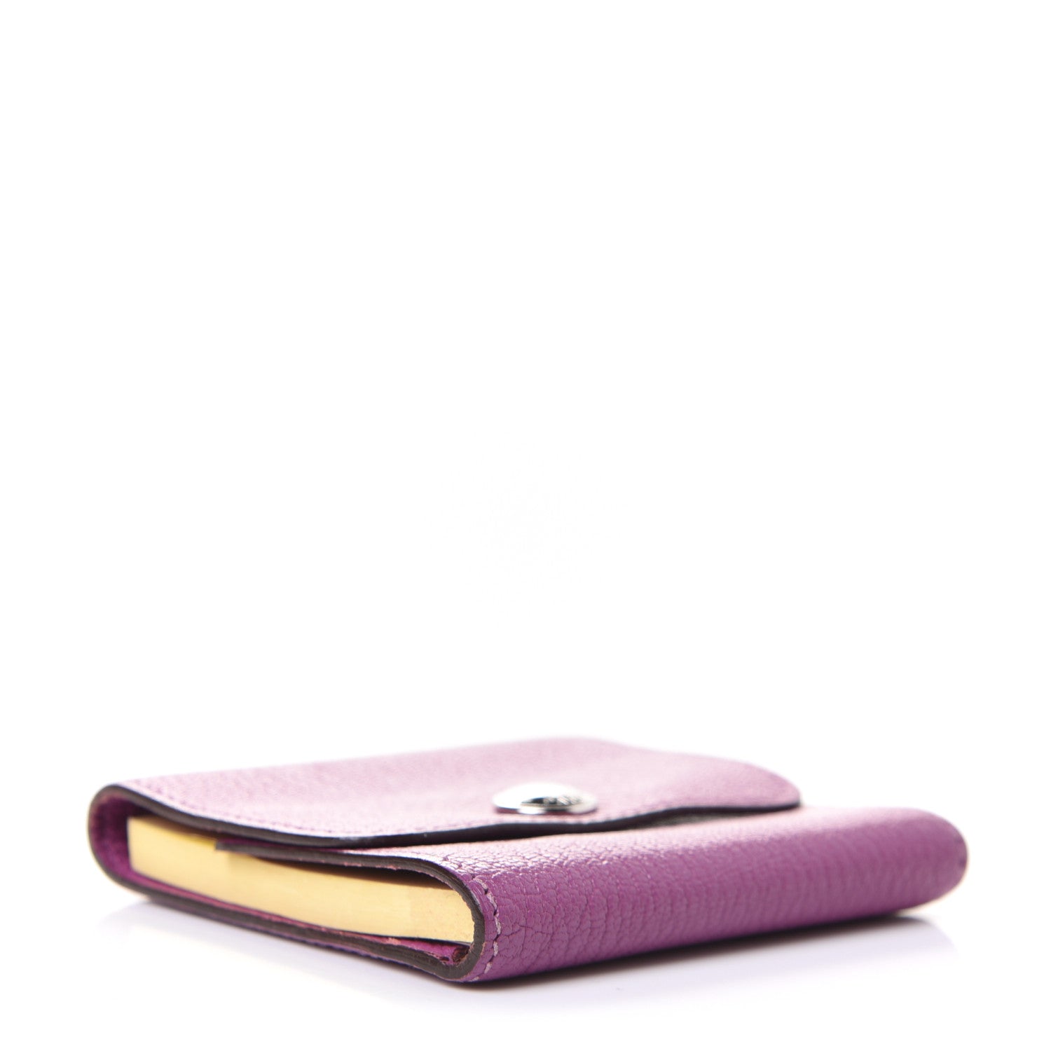 Hermes Chevre Mysore Post It Notepad Holder GM Cyclamen 4 of 7