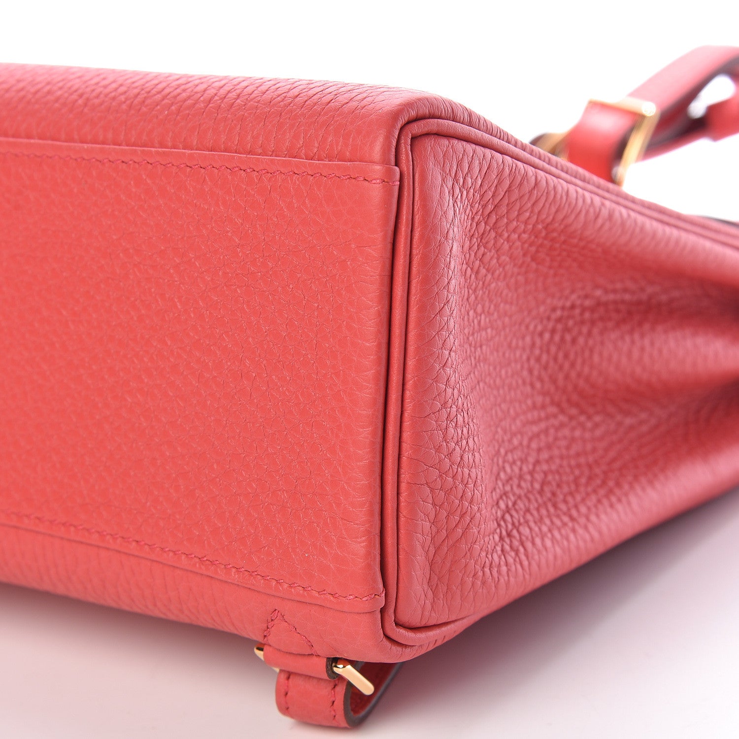Hermes Taurillon Clemence Kelly Ado Backpack Bougainvillea 10 of 11
