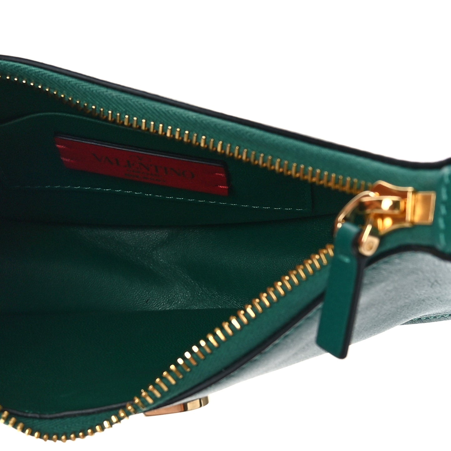 Calfskin Mini Vlogo Hobo Bag Emerald Green