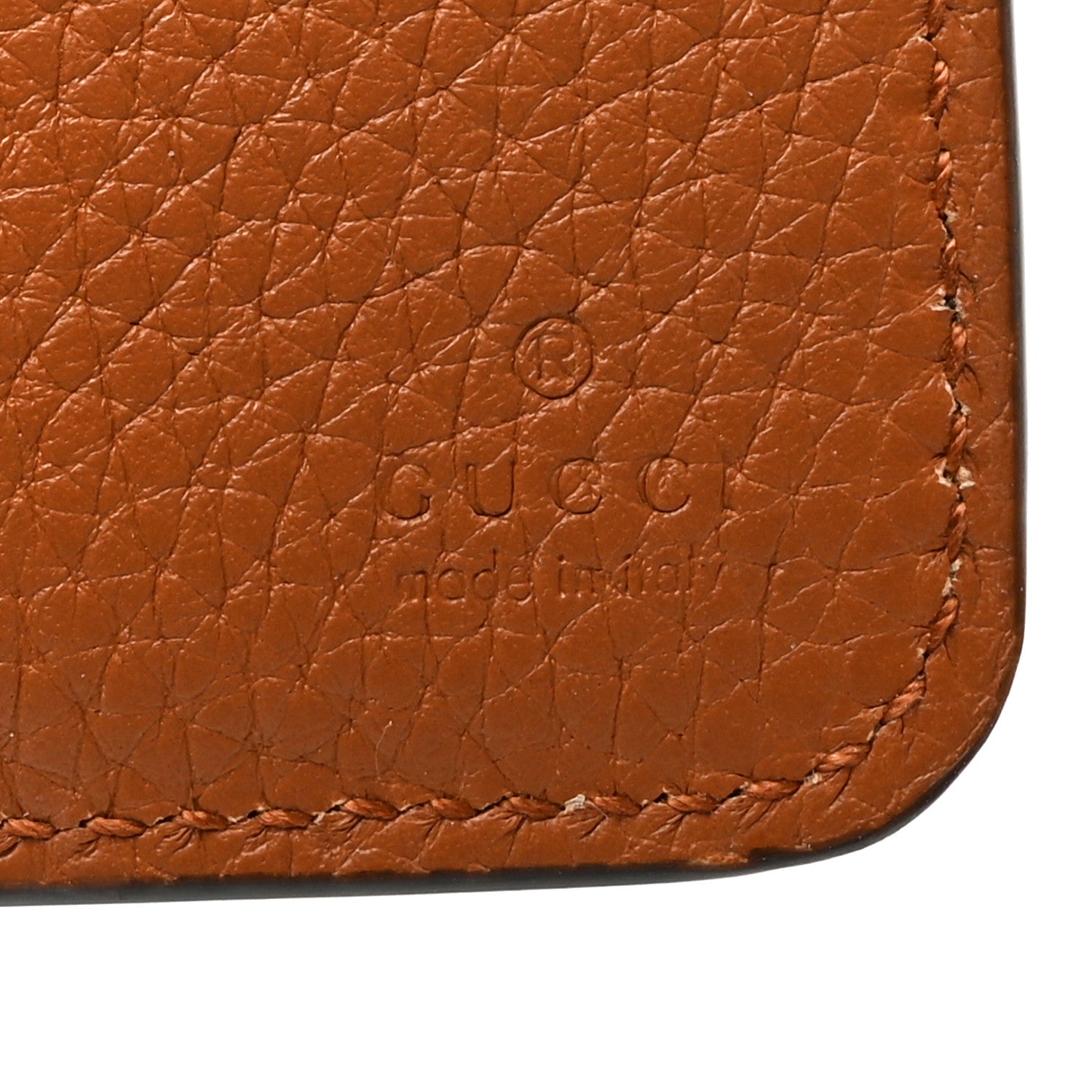Gucci Piuma Calfskin Medium Bamboo Double G Wallet Cuir 6 of 7