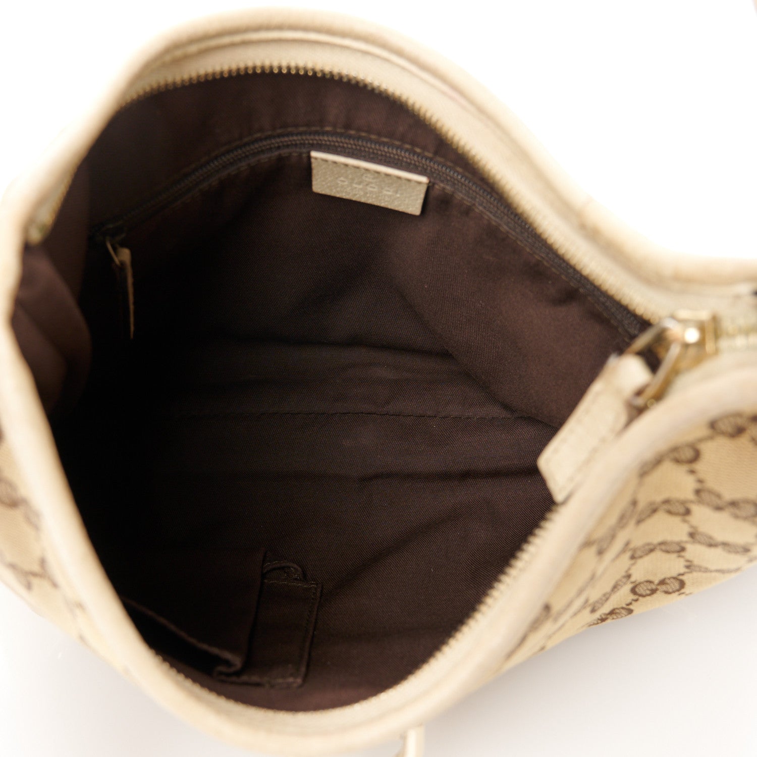 Gucci Monogram Medium Abbey D Ring Hobo Off White 5 of 12