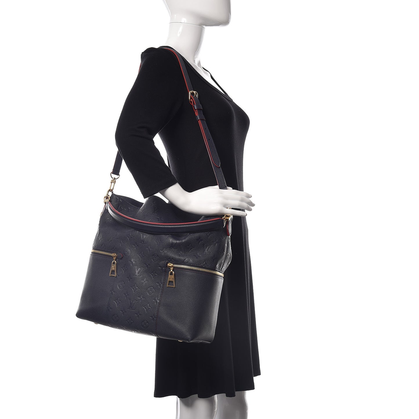 Empreinte Melie Marine Rouge